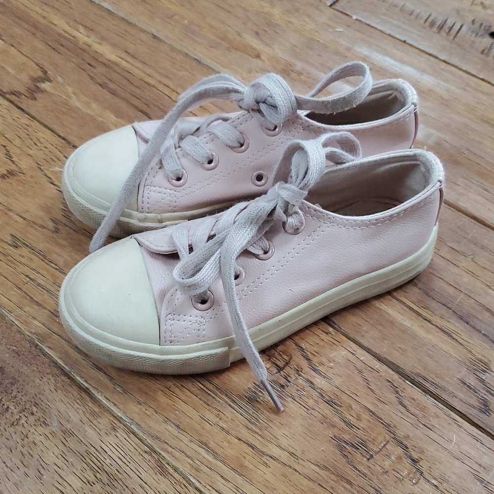Cotton On Pink Vegan Leather Sneakers